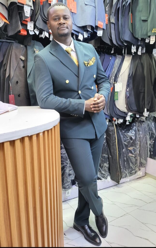 2pc double breast suit