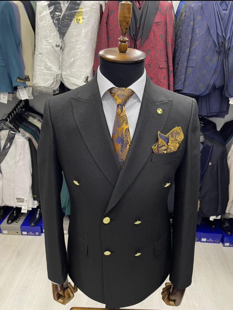 Double-breasted blazer