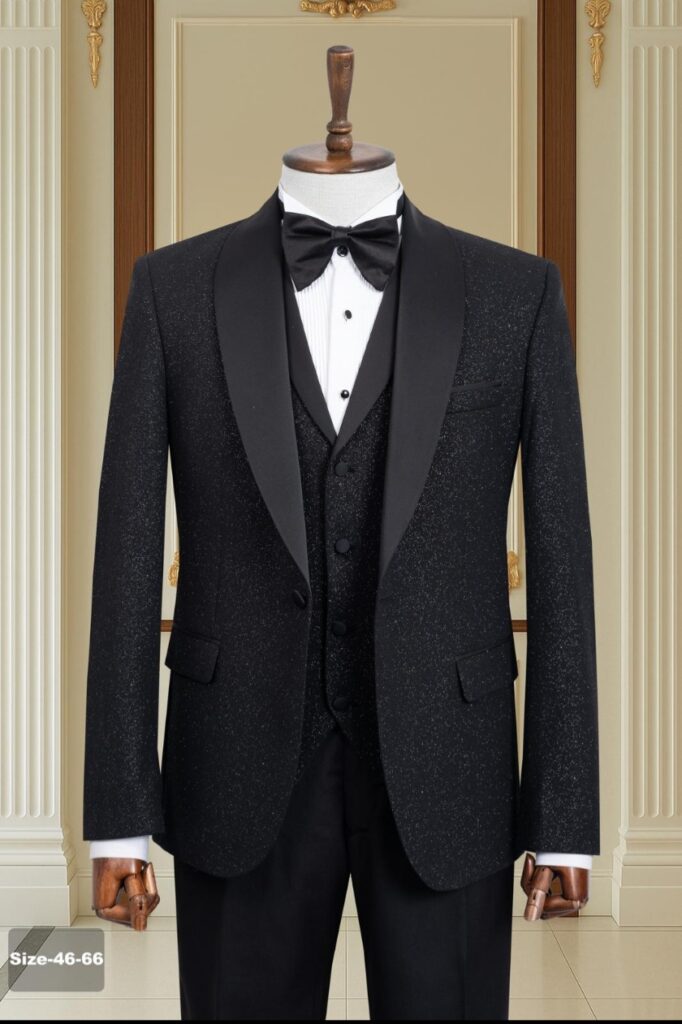 Black Shimmer Tuxedo.