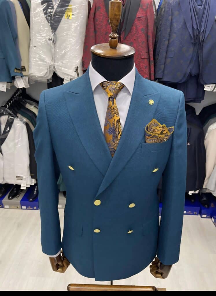 double breasted blazer